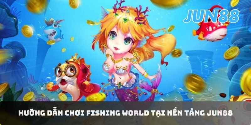 Khám phá Fishing World Jun88 - Cùng săn thưởng cực đã 3 Hướng dẫn chơi Fishing World tại nền tảng Jun88