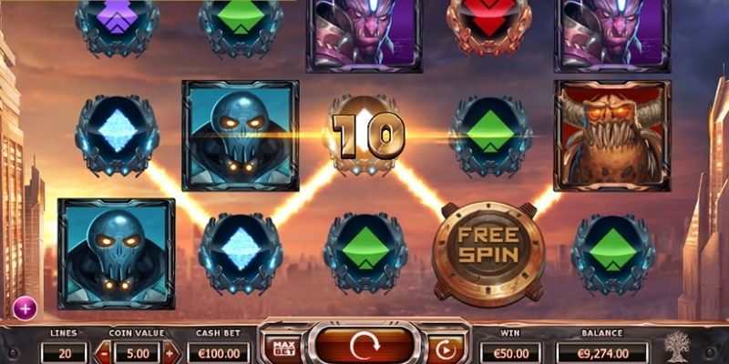 Superhero Slot - Phá Đảo Game Quay Hũ Hot Nhất 2024 2 Lối chơi Superhero Slot đơn giản