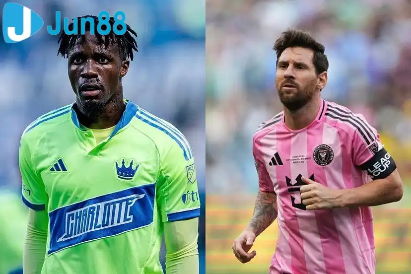 Wilfried Zaha bày tỏ sự tôn trọng cho Messi trước trận đấu Charlotte FC và Inter Miami