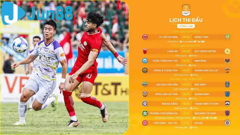 Lịch thi đấu vòng loại Cúp Quốc gia 2025/26 (Ảnh: VPF)