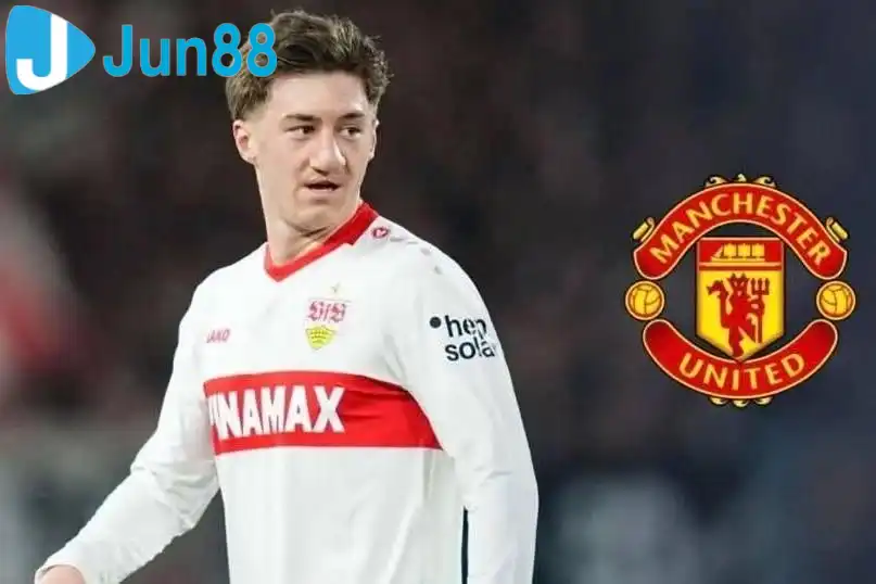Angelo Stiller đang được MU nhắm đến. Ảnh: TeamTalk Angelo Stiller đang được MU nhắm đến. Ảnh: TeamTalk