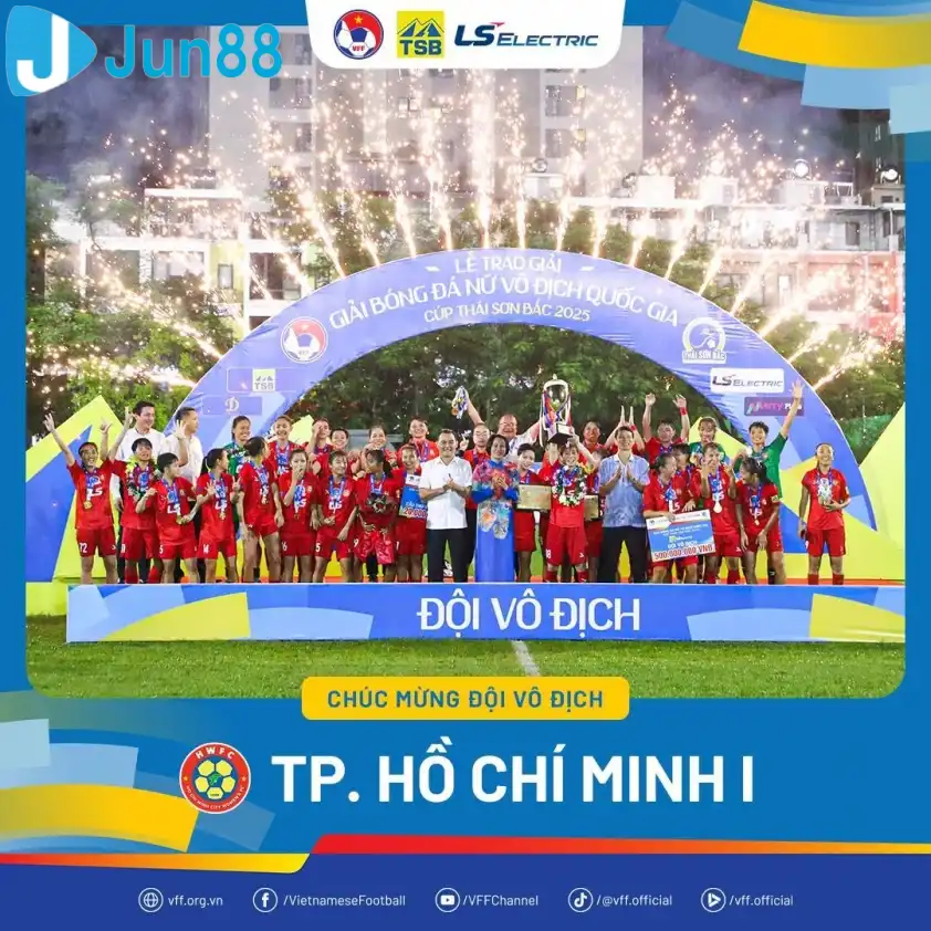 TP HCM I xuất sắc giành chức vô địch nữ Quốc gia 2025