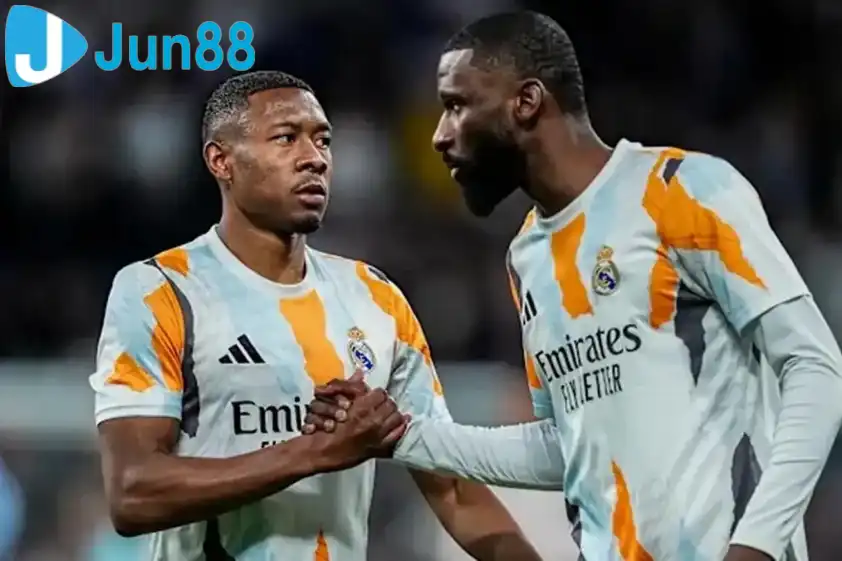 Antonio Rudiger, David Alaba và Raul Asencio là 3 cái tên có thể rời Real Madrid trong thời gian tới đây. Ảnh: Tribuna Antonio Rudiger, David Alaba và Raul Asencio là 3 cái tên có thể rời Real Madrid trong thời gian tới đây. Ảnh: Tribuna
