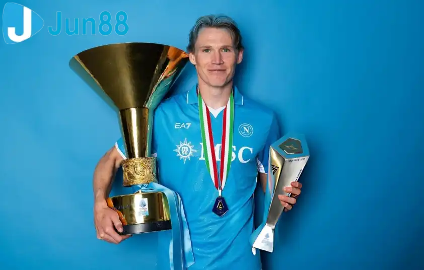 McTominay là nhân tố quan trọng giúp Napoli vô địch Serie A mùa giải 2024/25