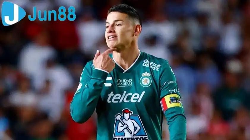 James Rodríguez sẽ không gia hạn với Club León (Ảnh: GOAL).