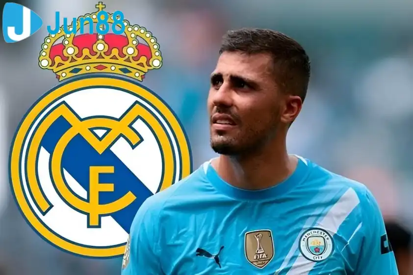 Rodri đang là mục tiêu hàng đầu của Real Madrid. Ảnh: GOAL Rodri đang là mục tiêu hàng đầu của Real Madrid. Ảnh: GOAL