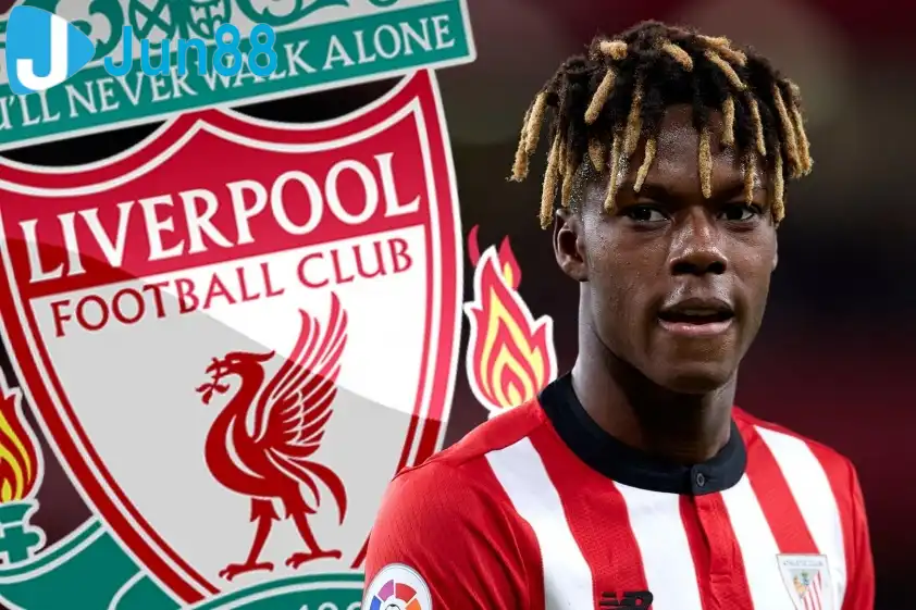 Nico Williams đang lọt vào tầm ngắm của Liverpool. Ảnh: The Sun