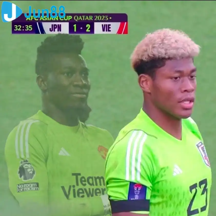 Zion Suzuki từng được ví như Onana.